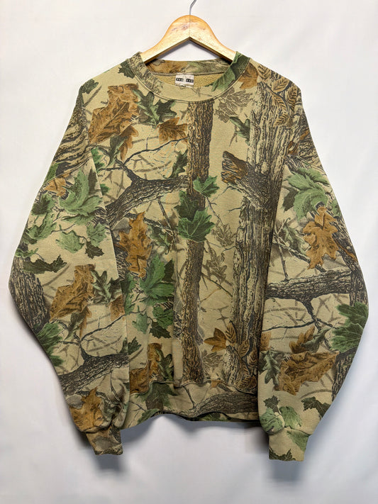 Vintage JERZEES Realtree Camo Sweatshirt