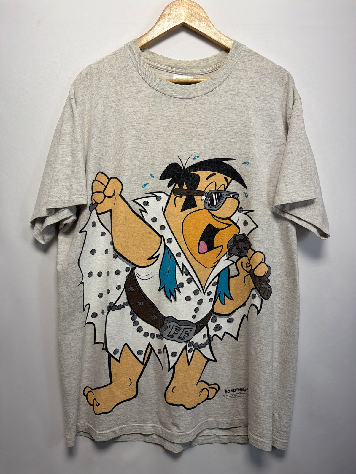 1993 Flintstones Elvis Parody T-Shirt