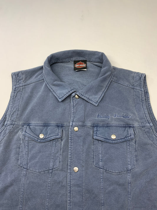 2004 Harley Davidson Button Up Vest