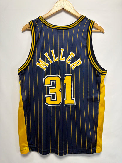 Vintage Reggie Miller Indiana Pacers Champion Jersey