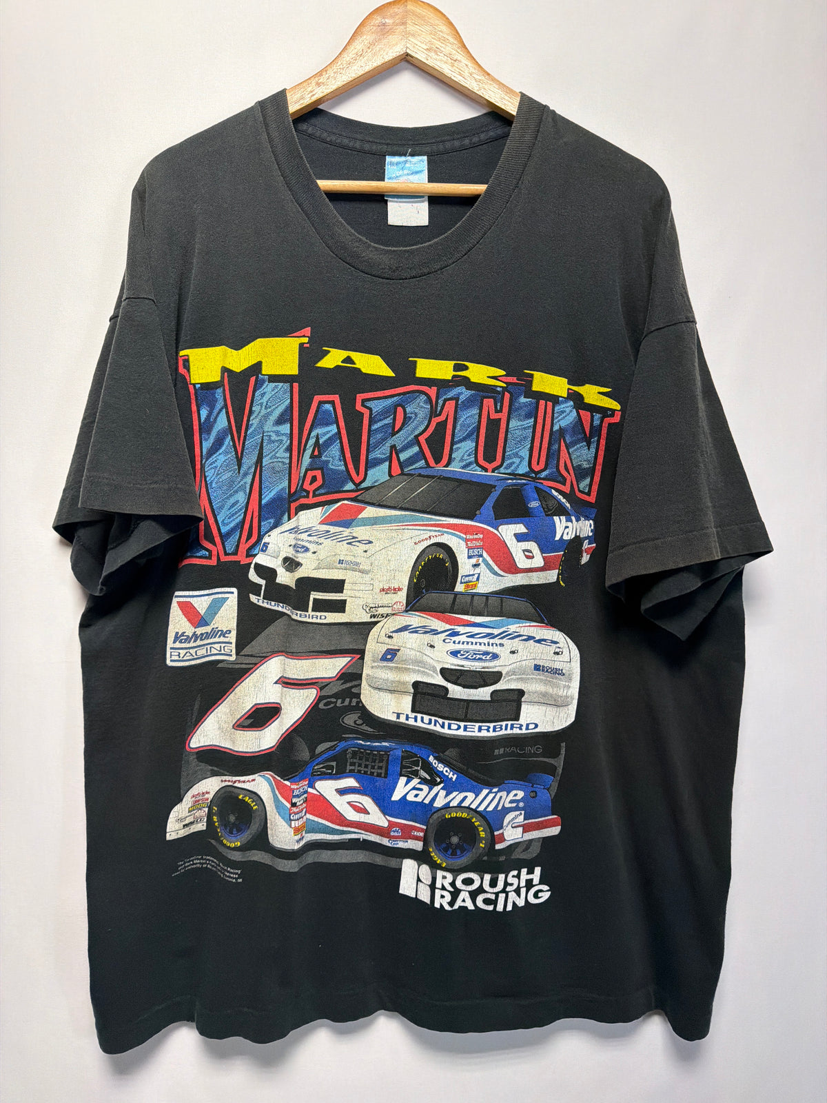 Vintage Mark Martin Valvoline Racing NASCAR T-Shirt