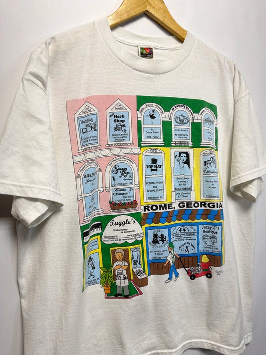 Vintage Rome Georgia Local Businesses T-Shirt