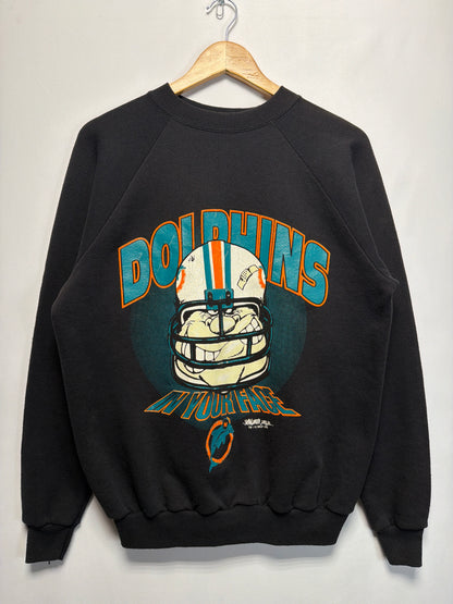 1995 Miami Dolphins In Your Face Sweatshirt