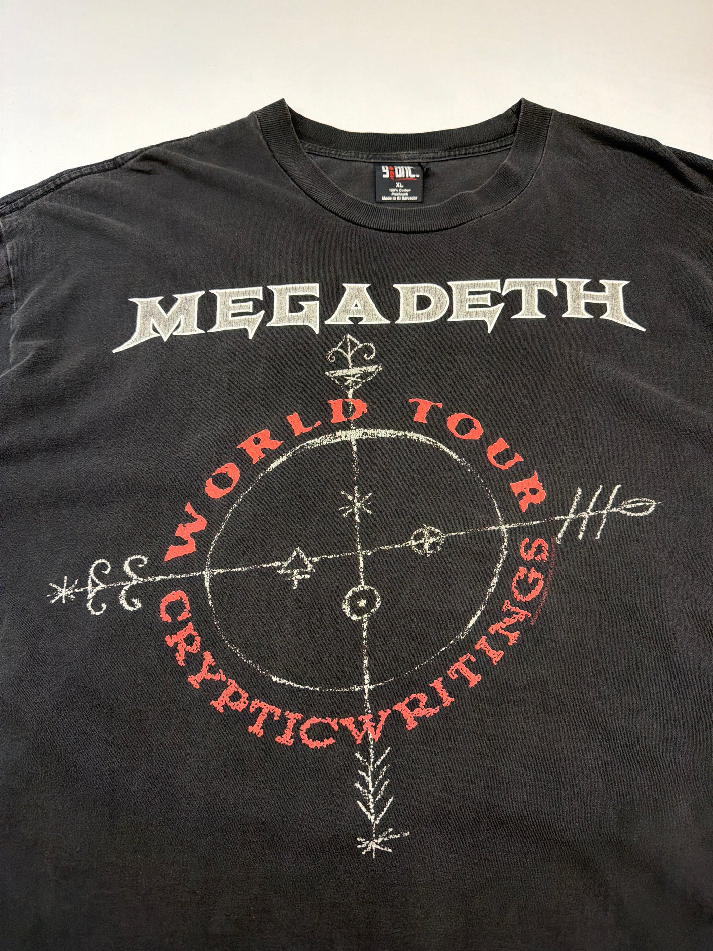1998 Megadeth Cryptic Writings T-Shirt
