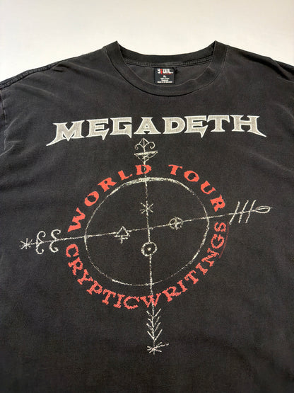 1998 Megadeth Cryptic Writings T-Shirt