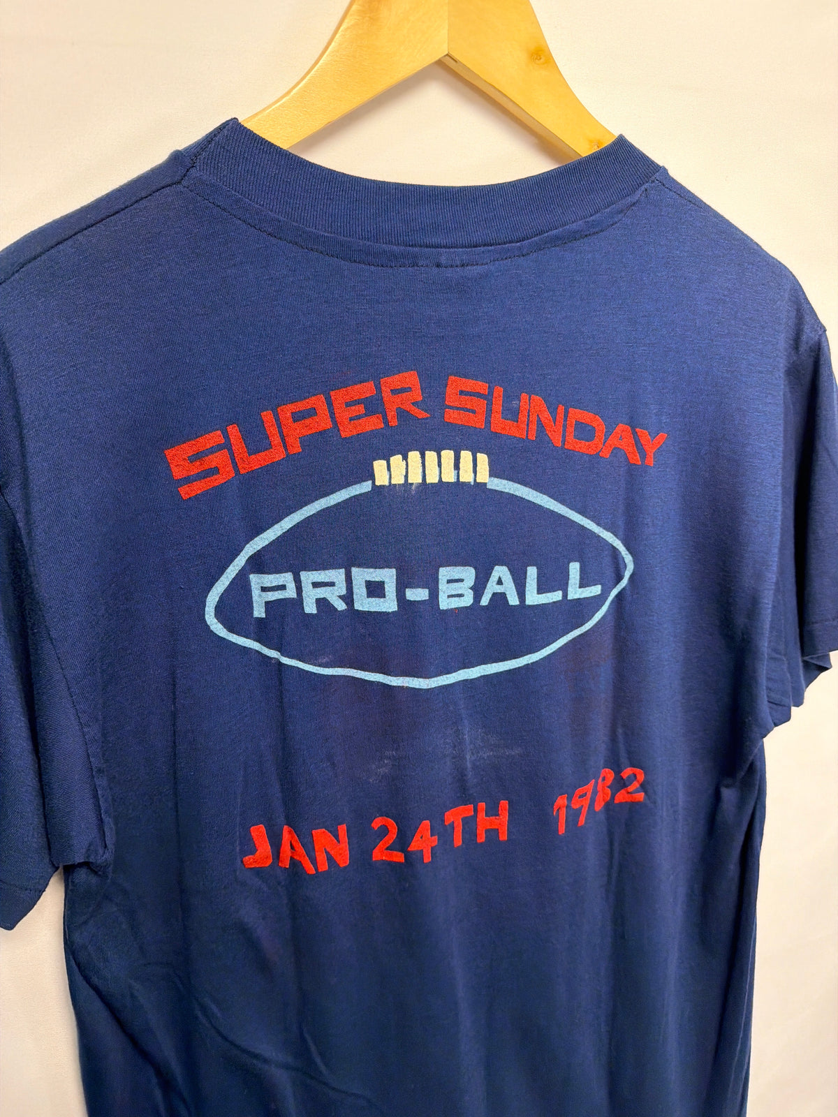 1982 Super Bowl XVI Bengals 49ers T-Shirt