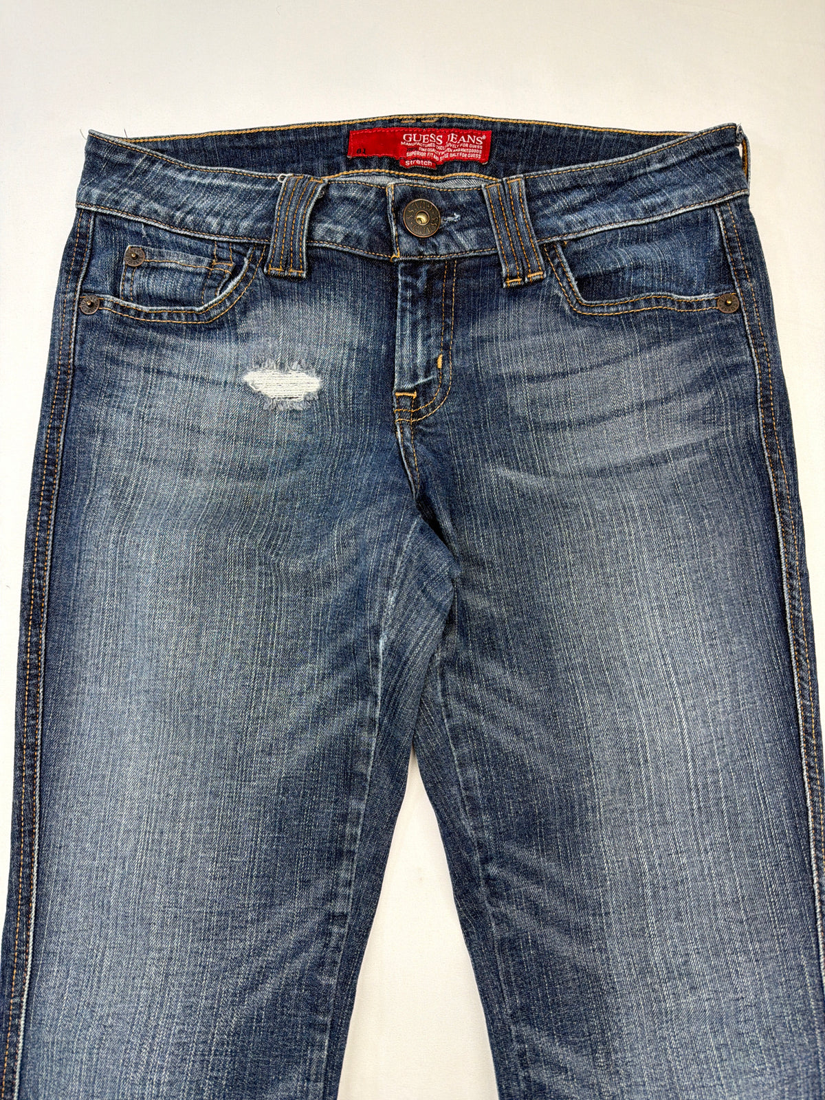Vintage Y2K GUESS Low Rise Denim Jeans