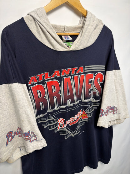 1991 Atlanta Braves Hooded T-Shirt