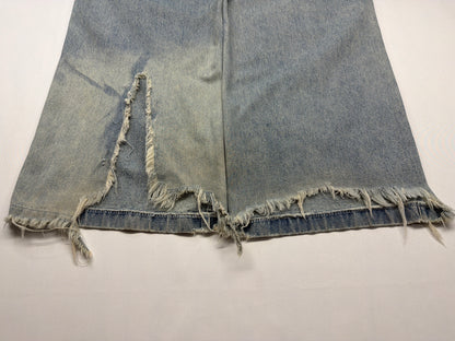 Vintage Lee Pipes Distressed Baggy Jeans