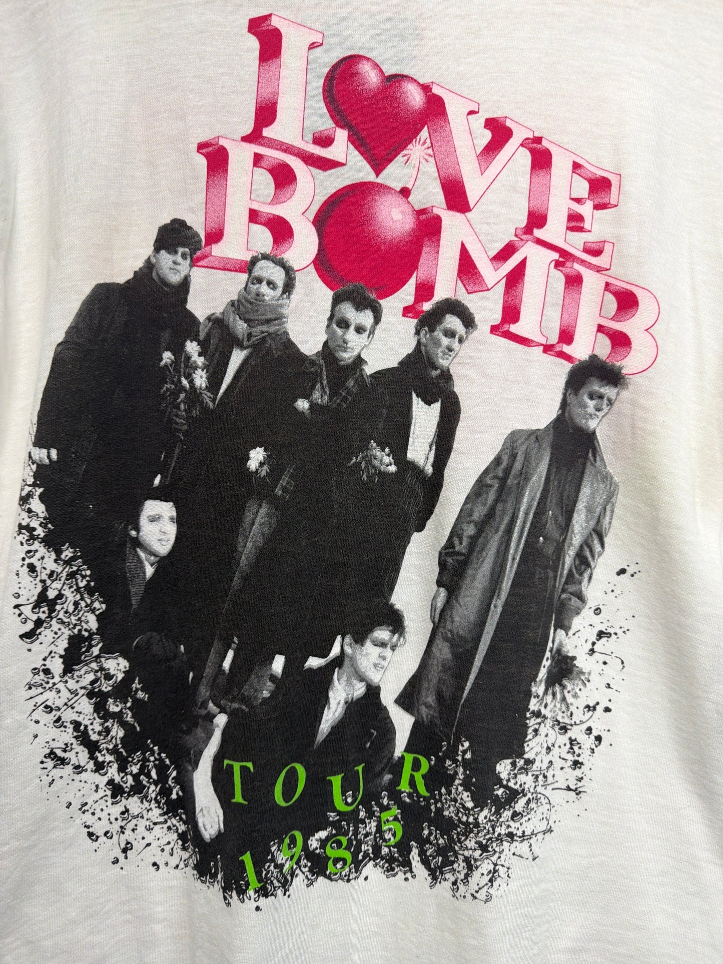 1985 Tubes Love Bomb Tour T-Shirt