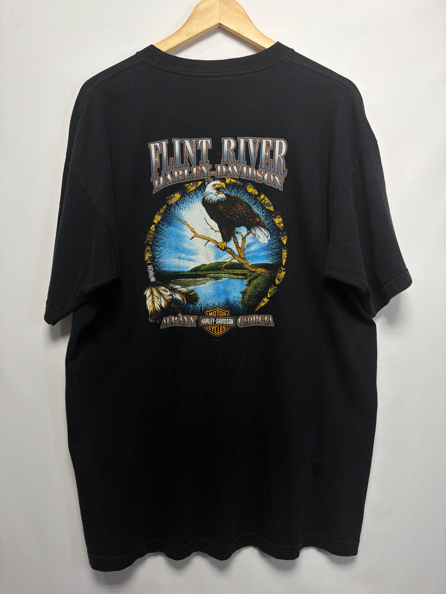2004 Harley Davidson Spider Web Eagle T-Shirt