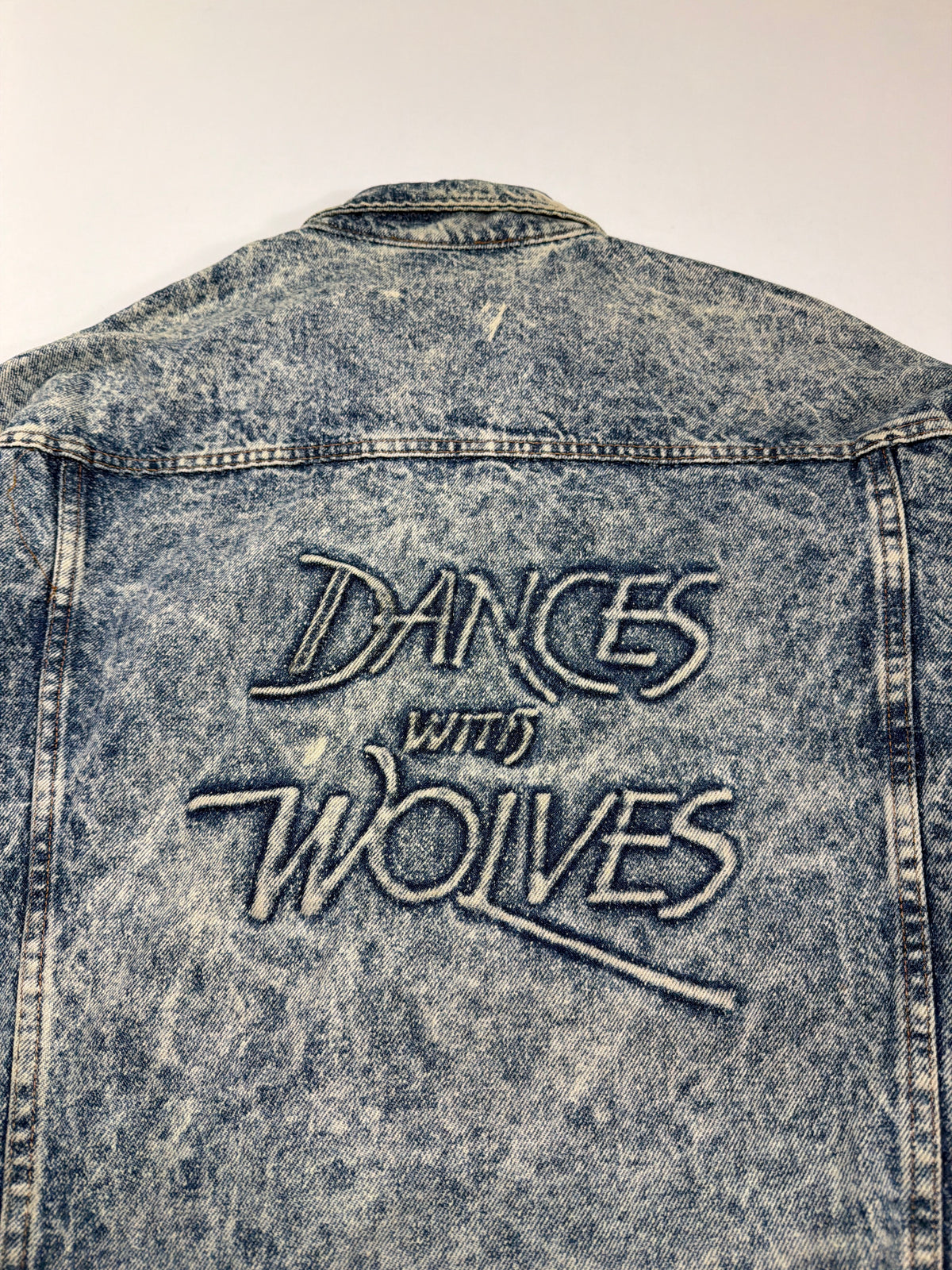 Vintage Dances With Wolves Denim Jackets