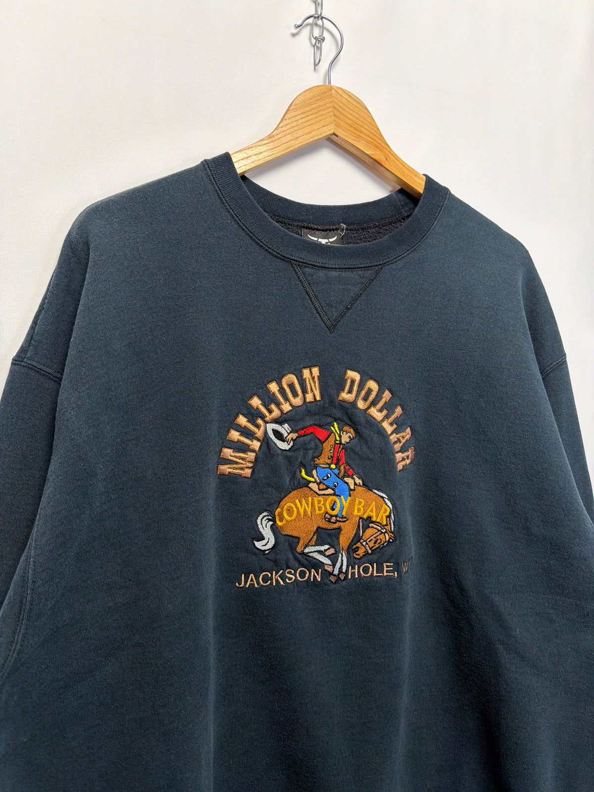 Vintage Million Dollar Cowboy Bar Jackson Hole Sweatshirt