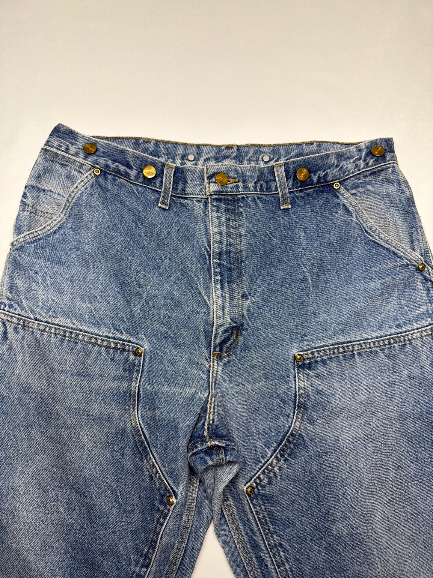 Vintage Carhartt Double Knee Denim Carpenter Pants