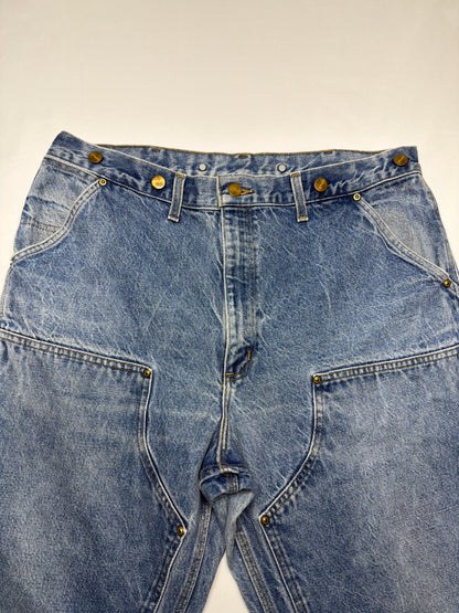 Vintage Carhartt Double Knee Denim Carpenter Pants