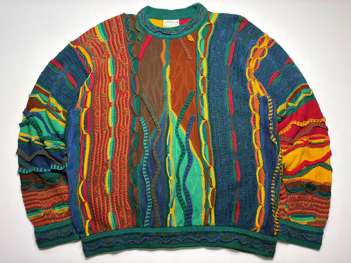 Vintage Coogi 3D Knit Sweater