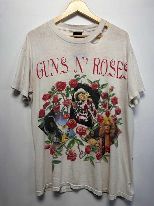1993 Guns N Roses Skin N Bones Tour T-Shirt