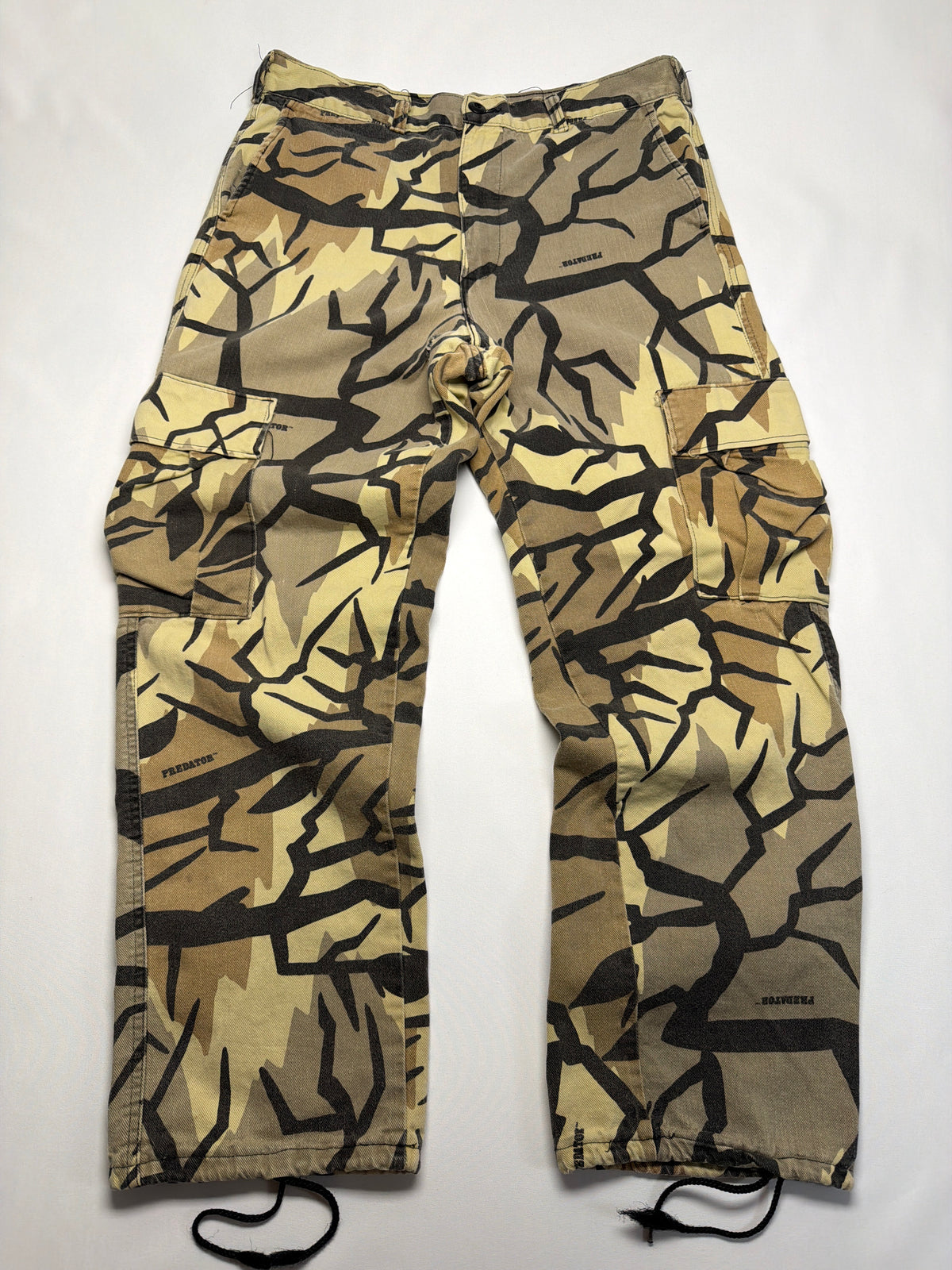 Vintage Predator Camo Adjustable Cargo Pants