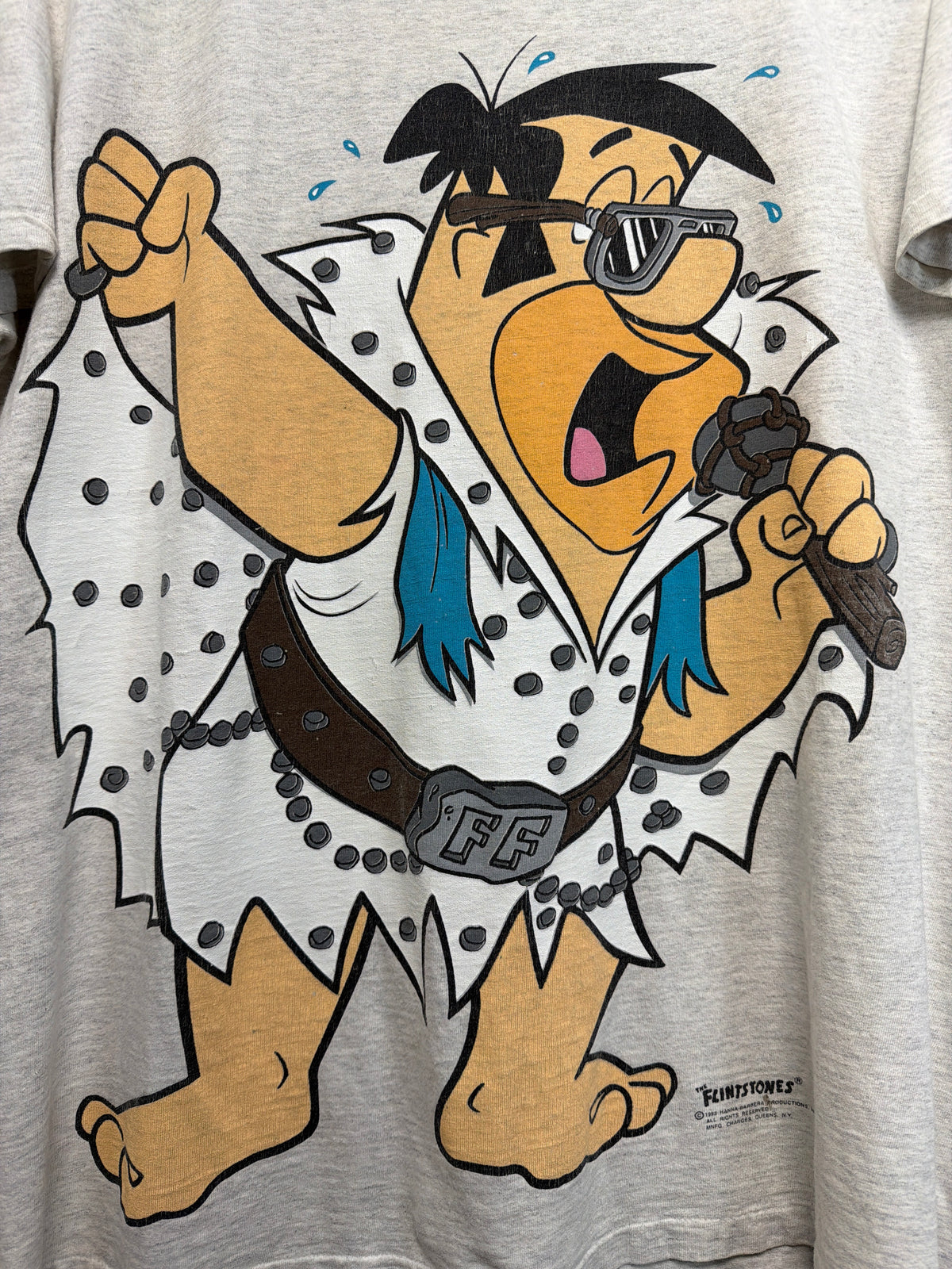 1993 Flintstones Elvis Parody T-Shirt