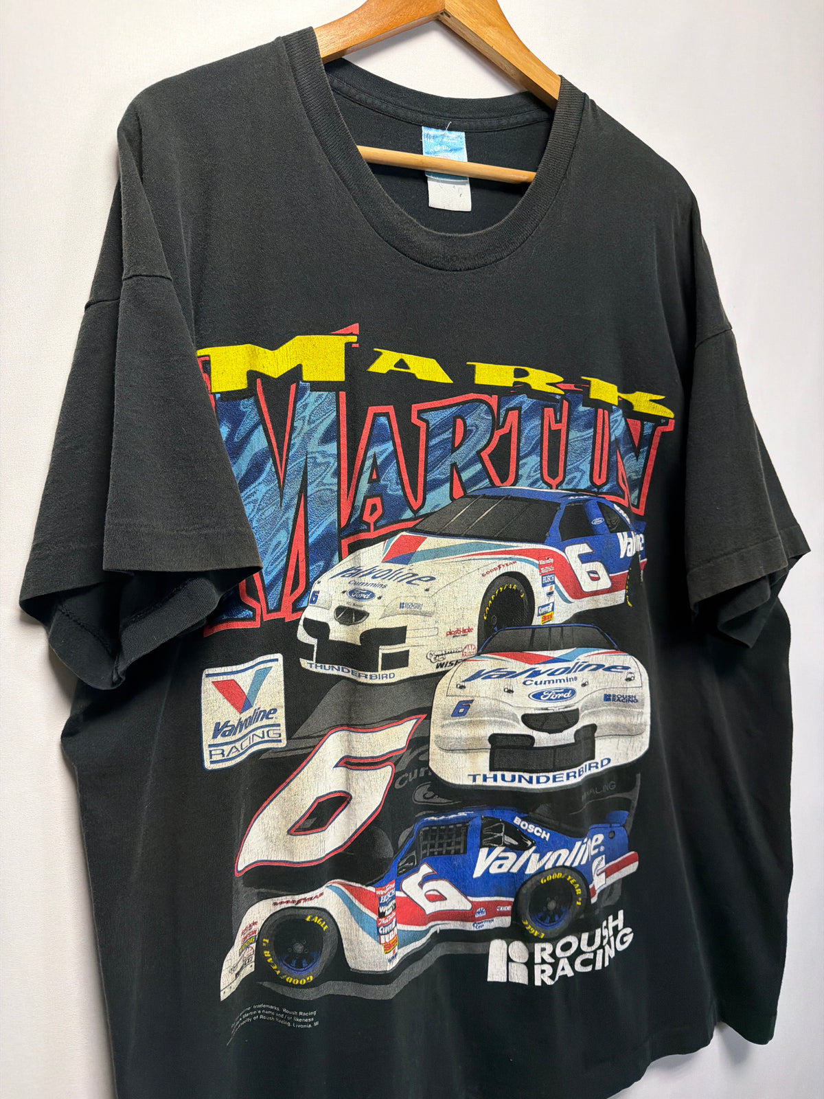 Vintage Mark Martin Valvoline Racing NASCAR T-Shirt