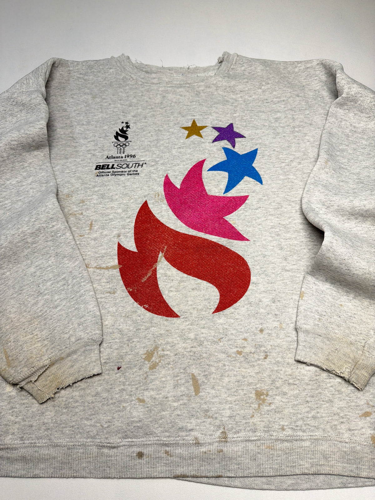 1996 Atlanta Olympics Distressed Sweatshirt