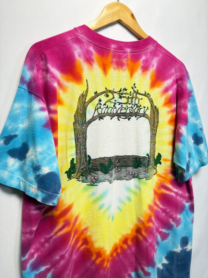 1990 Grateful Dead 25th Anniversary Tie Dye T-Shirt