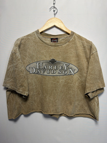 Vintage Harley Davidson Kissimmee Crop T-Shirt