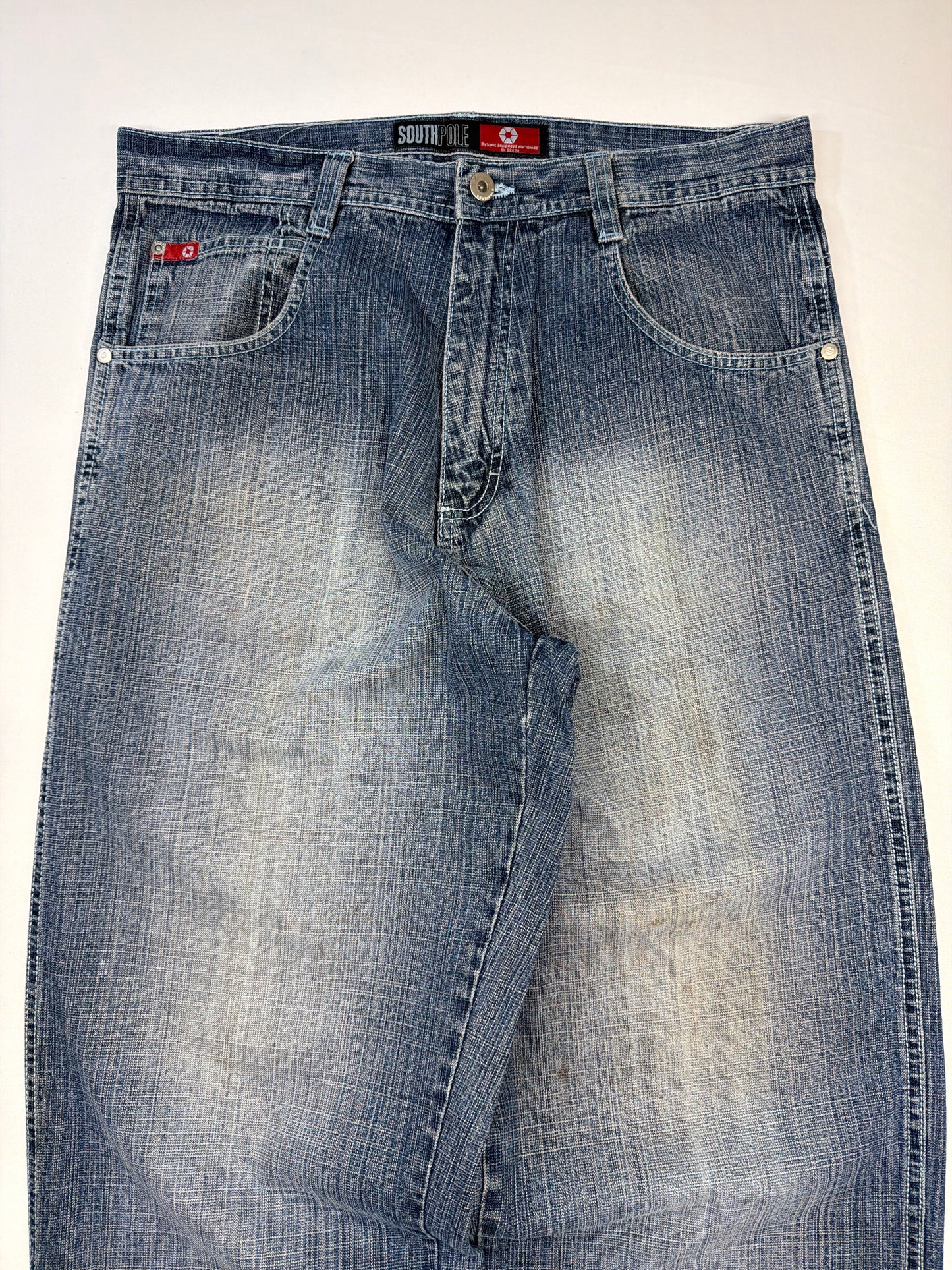 Vintage Y2K Southpole Red Tab Baggy Jeans