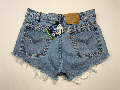 Vintage Orange Tab Levi’s Cutoff Shorts