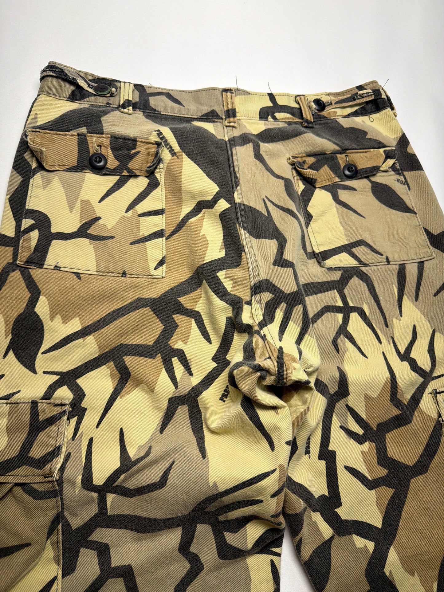 Vintage Predator Camo Adjustable Cargo Pants