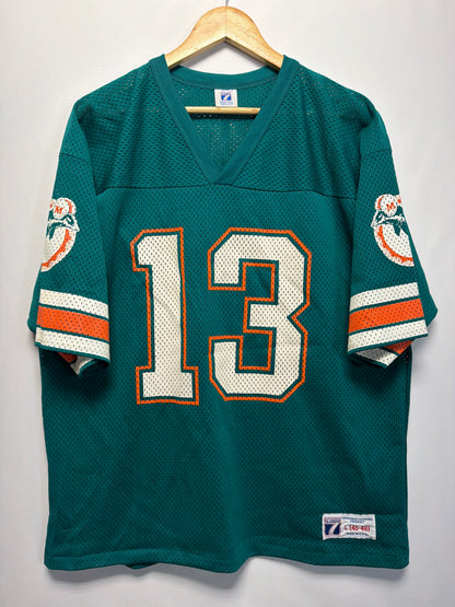 Vintage Dan Marino Miami Dolphins Logo 7 NFL Jersey