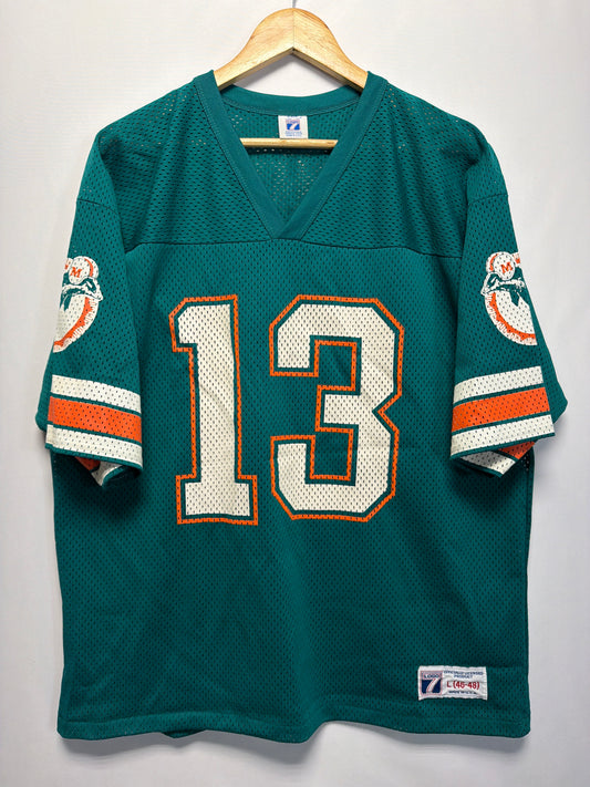 Vintage Dan Marino Miami Dolphins Logo 7 NFL Jersey