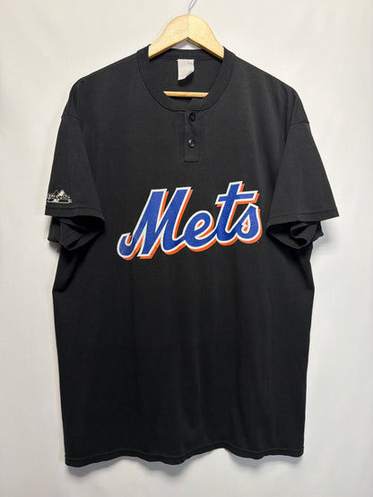 Vintage Majestic New York Mets Baseball Jersey T-Shirt