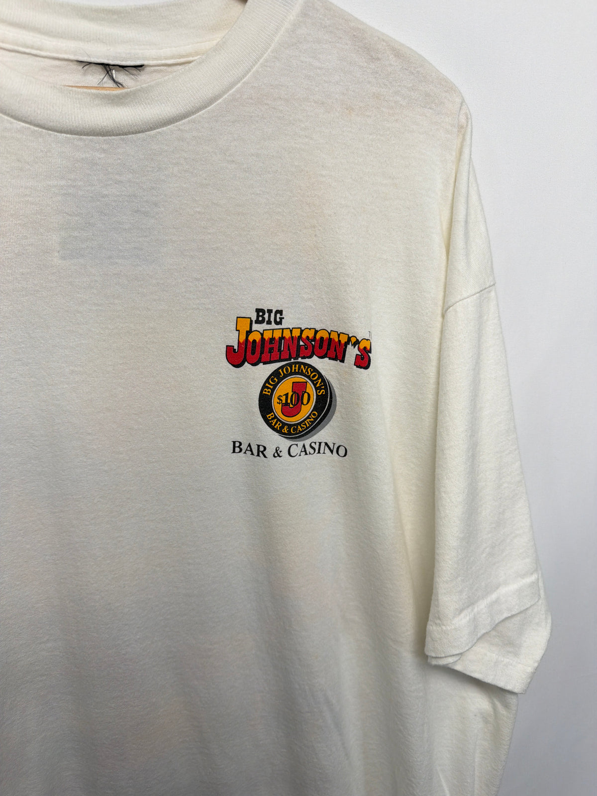 Vintage Big Johnson Casino Humor T-Shirt
