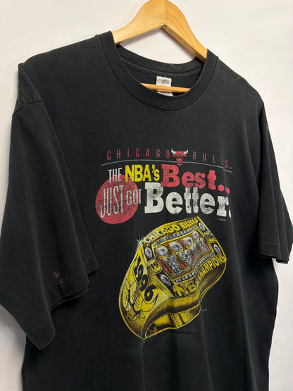 1996 Chicago Bulls NBA Champions Ring T-Shirt