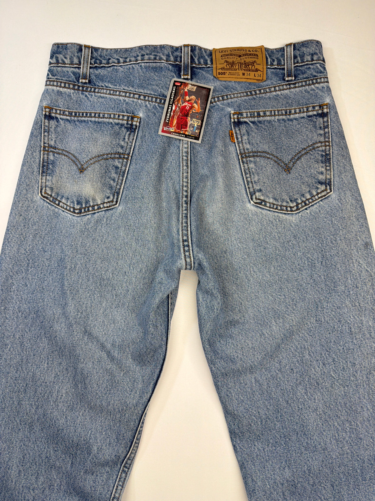 Vintage Orange Tab 505 Levi’s Denim Jeans