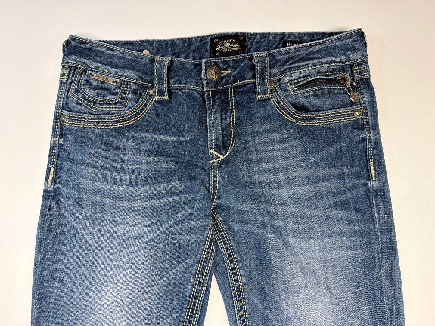 Vintage Y2K Rerock For Express Low Rise Jeans