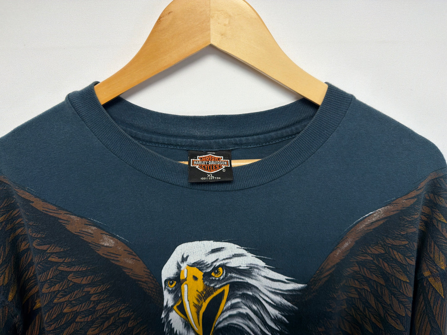 Vintage Harley Davidson Eagle AOP T-Shirt