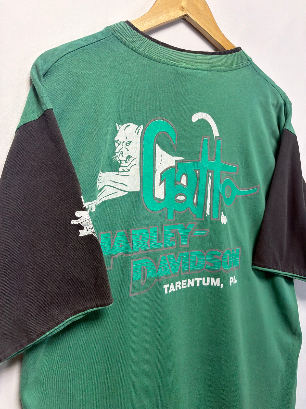 1994 Harley Davidson Gatto Two Color T-Shirt