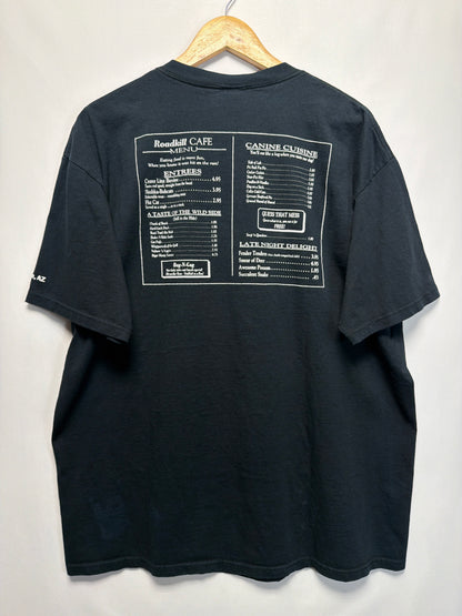 1993 Roadkill Cafe Bar & Grill Menu T-Shirt