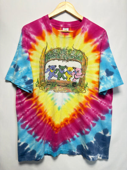 1990 Grateful Dead 25th Anniversary Tie Dye T-Shirt