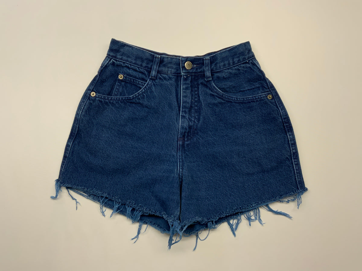 Vintage Bonjour Cutoff Denim Shorts