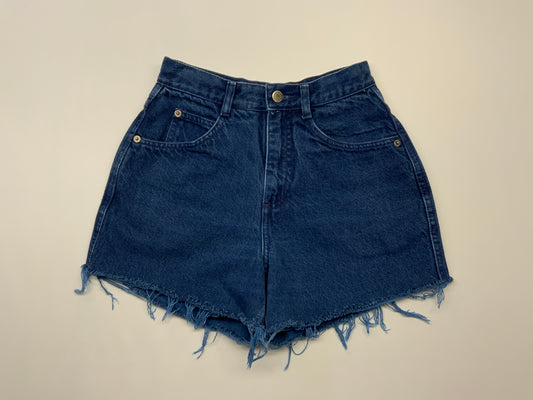 Vintage Bonjour Cutoff Denim Shorts