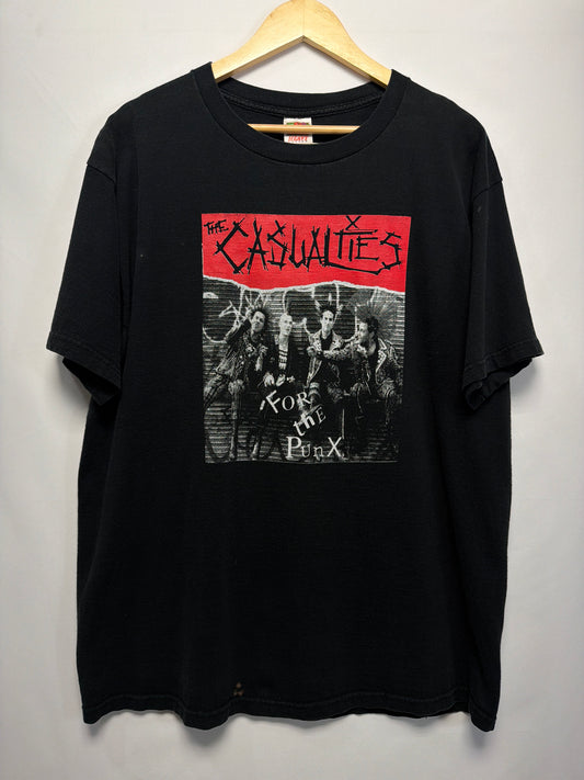 Vintage The Casualties For The Punx T-Shirt