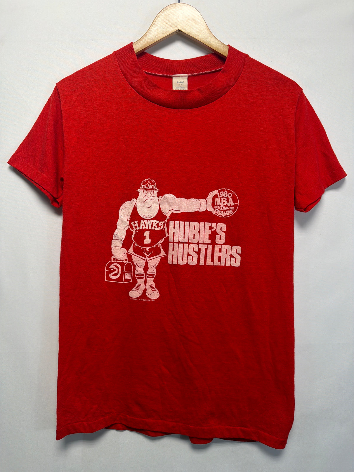 1980 Atlanta Hawks Hubie’s Hustlers T-Shirt