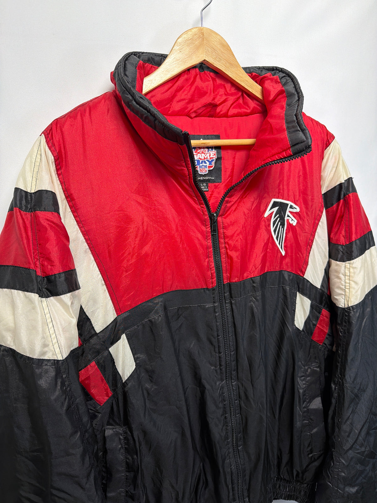 Vintage NFL Game Day Atlanta Falcons  Puffer Jacket