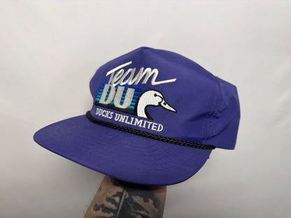Vintage Team Ducks Unlimited Rope SnapBack