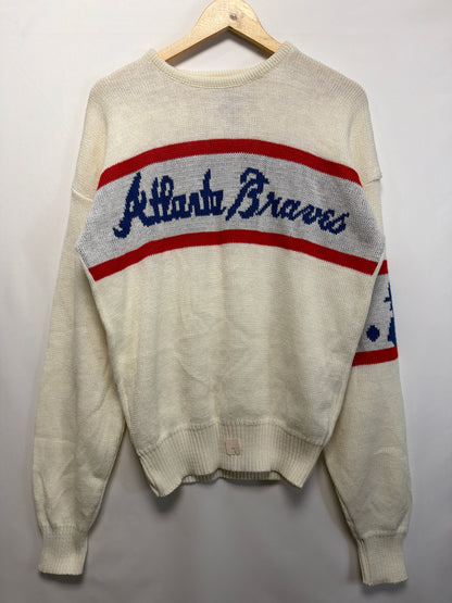 Vintage Deadstock Cliff Engle Atlanta Braves Knit Sweater
