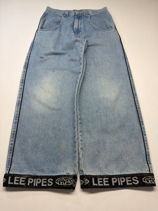 Vintage Lee Pipes Baggy Denim Jeans