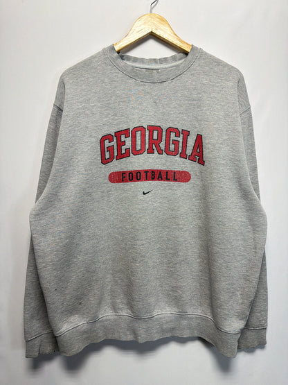 Vintage Georgia Bulldogs Football Nike Team Sweatshirt